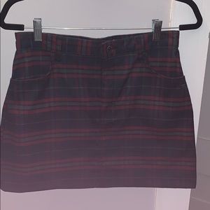 Plaid Skirt